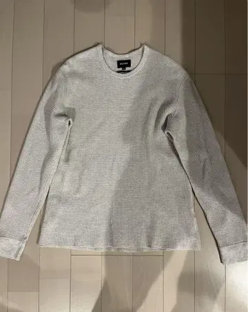 BEAMS 100명품 XL 와플 원단 긴팔 티셔츠