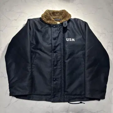 HOUSTON N-1 덱 자켓 US NAVY 네이비