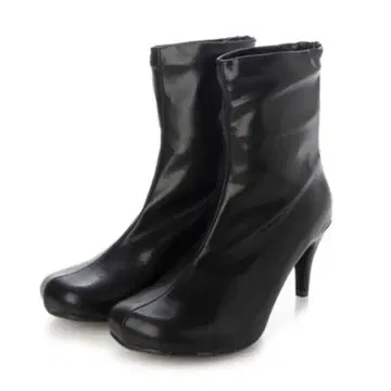 CHICS 오블리크 토 스트레치 숏부츠 (BLK) size23