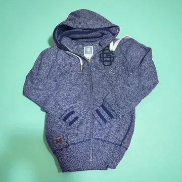 G-STAR RAW 후드 부착 점퍼 S 네이비