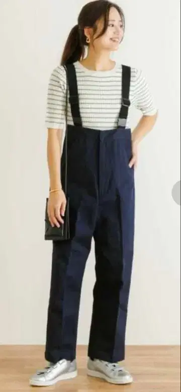 Lee 네이비 살로펫 used