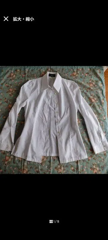 ANN DEMEULEMEESTER 화이트 셔츠 사이즈 40