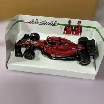 부라고 F1-75 미니카 레드 1/43
