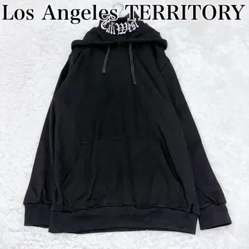 빅 사이즈 Los Angelese 블랙 후드티