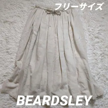 컨디션 최상 BEARDSLEY 비어즐리 허리 리브 맥시 스커트 현행