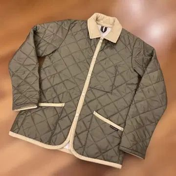 라벤햄 퀼팅 자켓 여성용 새상품 M 38 올리브