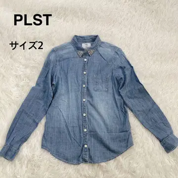 완판 PLST 플라스테 9900엔 데님 바지 셔츠 비쥬