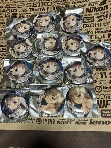 시라타마 별하늘 철도와 시로의 여행 회장 한정판 카르하 캔뱃지 13개