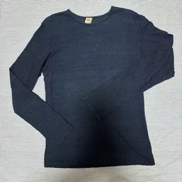 45RPM 인디고 긴팔 T셔츠
