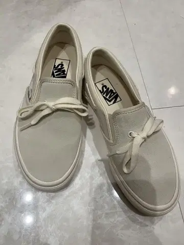 Vans 슬립온 그레이색 시착만 해본 자택 보관 미사용