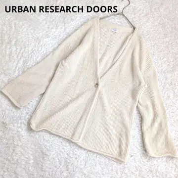 URBAN RESEARCH DOORS 로우 게이지 가디건 M 사이즈