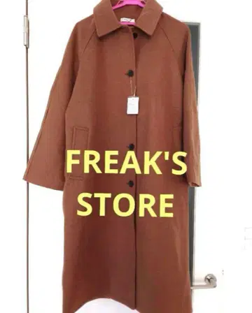 FREAK'S STORE 프릭스스토어 브라운 계열 롱 코트
