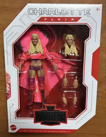 WWE 마텔 ULTIMATE 샬롯 플레어 피규어 프로레슬링