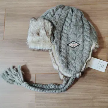 BILLABONG 니트 플라이트 캡 베이지 새상품