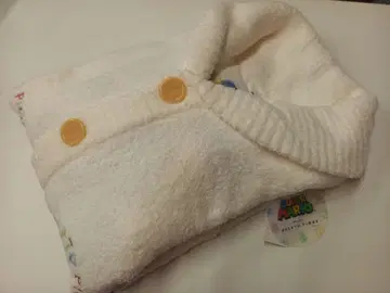 완판템 미사용 새상품! 젤라피케 x 슈퍼 마리오 콜라보 룸웨어 화이트