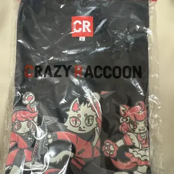CRAZY RACCOON T셔츠(NYACOON TEE BLACK)