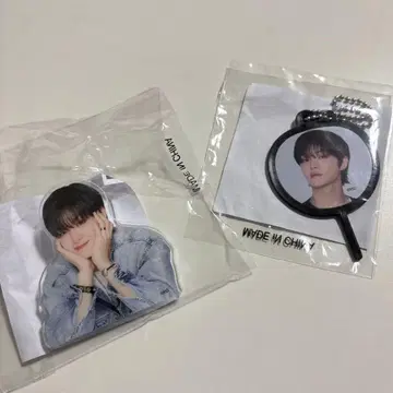 TREASURE 캡슐 토이 클립 부채 지훈