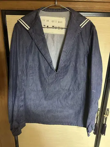 70s euro military sailor jacket