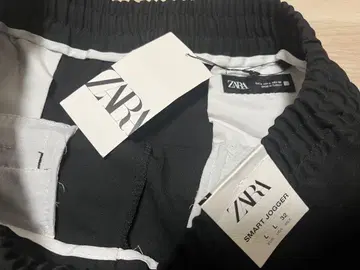 ZARA 스마트 조거 팬츠 블랙 L 32