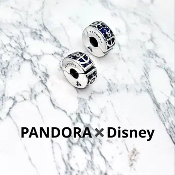 PANDORA 디즈니 참 60 클립 2개 세트