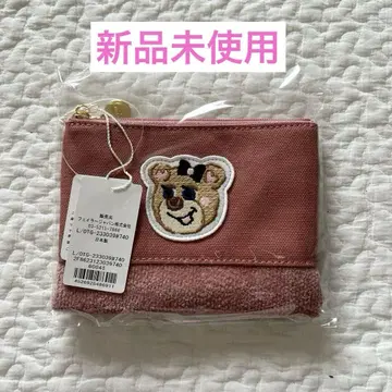 [ 미사용 새상품 ] 러브러리 바이 페이 올드 테디 걸 파우치 핑크