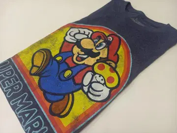 새상품급! 빈티지 슈퍼 마리오 T셔츠 M사이즈 굿 페이드