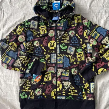 도쿄 디즈니 리조트 몬스터즈 잉크 후드 부착 S 사이즈 올 패턴