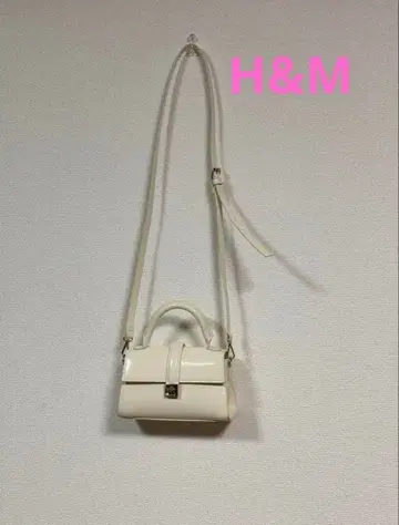 H&M 미니 숄더 핸드백 아이보리