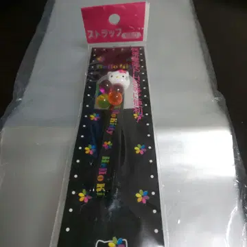 헬로키티 스트랩 컬러풀 비즈