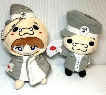 봉제 인형 마스코트 2체 세트