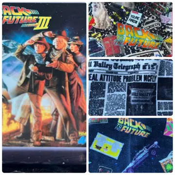 후류 복권 BACKTOTHEFUTURE G상 아트 포스터 E상 타월