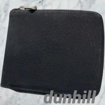 dunhill 던힐 이단 접이식 지갑 블랙 검정 지퍼 당일 발송