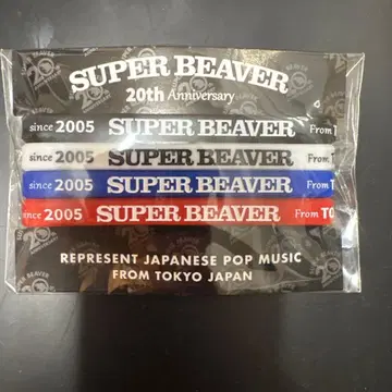 SUPER BEAVER 러버 밴드 (봉투 포함)