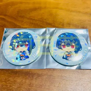 샤니마스 온천 시설 콜라보 캔뱃지 모리노 린제 2세트