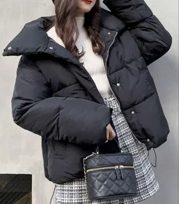 INGNI BIG 칼라 충전솜 코트