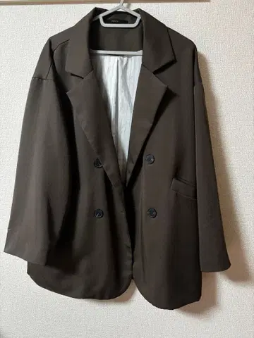 자켓 가을 브라운