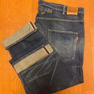 EDWIN 505Z w44 빨간색 귀