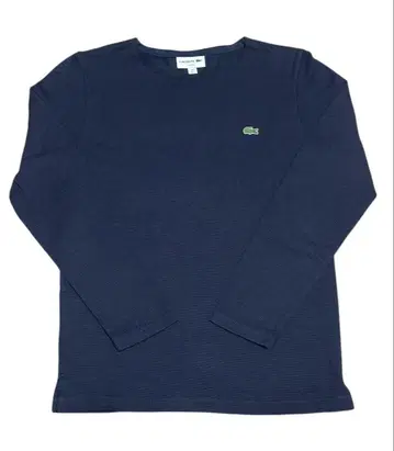 LACOSTE 롱 T 긴팔 티셔츠 네이비 남성용 M 코튼