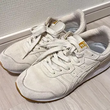 오니츠카타이거 스니커즈 베이지 25.0cm