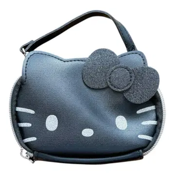 키티짱 파우치 블랙