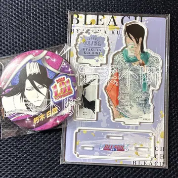 BLEACH 쿠치키 바쿠야 벌스데이 캔뱃지 벌스데이 디오라마 피규어