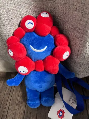 새상품 만박 EXPO 미야쿠미야쿠 봉제 인형 파우치 미니백 파빌리온