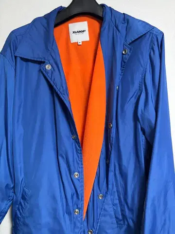 X-LARGE 나일론 자켓 M 파랑/오렌지