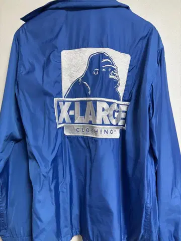 X-LARGE 나일론 자켓 M 파랑/오렌지