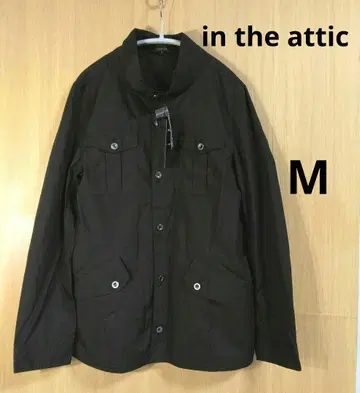 in the attic 택 포함 새상품 블랙 자켓 4 포켓 M