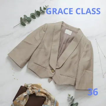 GRACE CLASS [ 새상품급 ] 크롭 자켓 볼레로 포멀
