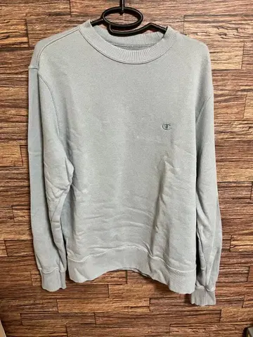 Champion 그레이 크루넥 트레이닝복