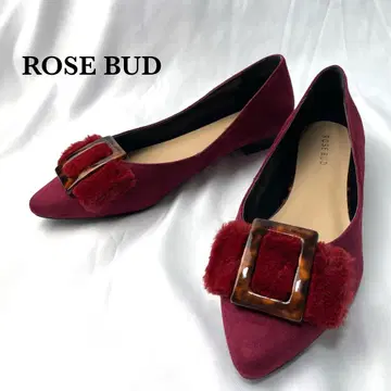 [컨디션 최상] ROSE BUD 로즈버드 펌프스 스웨이드 스틸레토