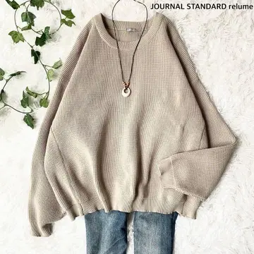 JOURNAL STANDARD relume 긴팔 니트 M 사이즈 그레이지