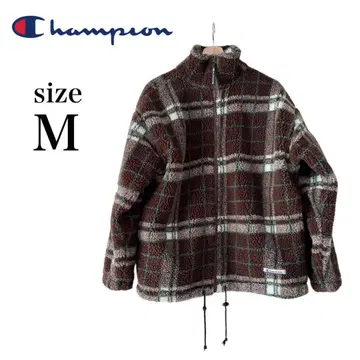 Champion 챔피온 아우터 M 보아 남성용 브라운